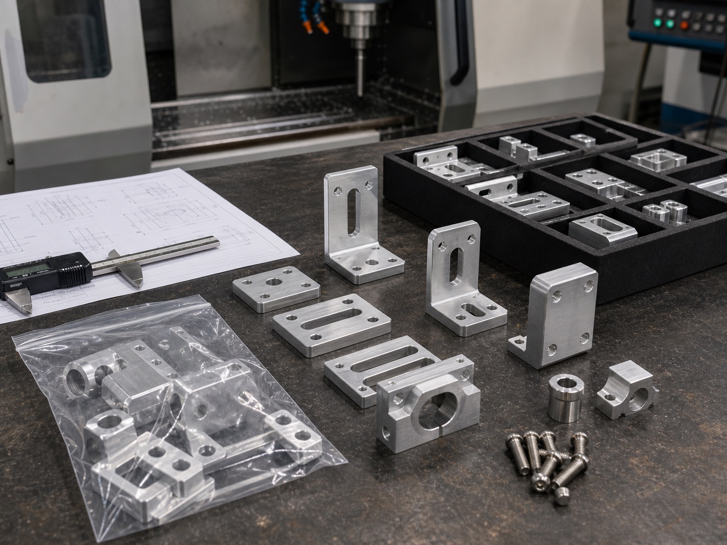 Custom aluminum sensor mounting bracket project photo