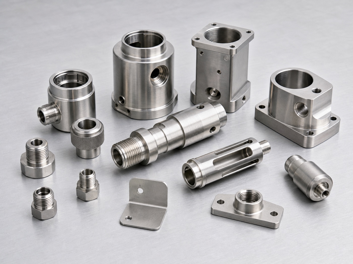 Finished custom metal sensor housing components